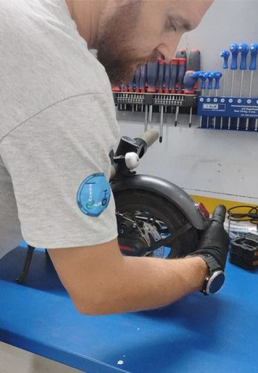 reparacion taller patinetes electricos palencia
