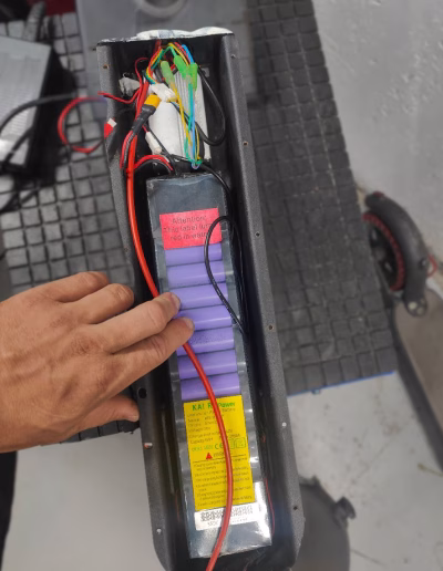 reparar bateria patinete electrico palencia