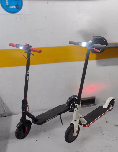 taller reparar luz patinete electrico